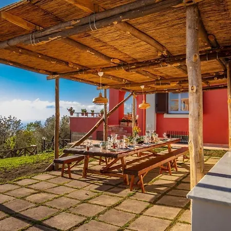 Aprea With Heated Pool, Capri Views And Services